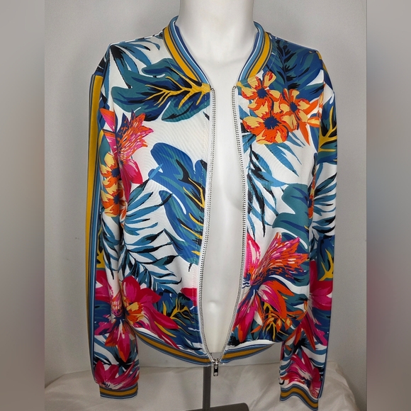 Jealous Tomato Size M 2-Piece Tracksuit In Floral Print - Picture 4 of 13